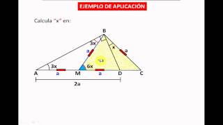 TEOREMA DE LA MEDIANA RELATIVA A LA HIPOTENUSA [upl. by Eittocs]