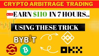 Crypto Arbitrage Trading Strategy Unlocked  Earn 110USDT in 7Hours [upl. by Llerrad]