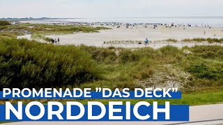 Norddeich  Die Promenade quotDas Deckquot im Herbst  Ostfriesland [upl. by Enneirda]