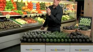 How to PickChoose An Avocado  Tips for Buying Avocados with Sam the Cooking Guy [upl. by Otanod]