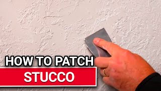 How To Patch Stucco  Ace Hardware [upl. by Alwitt]