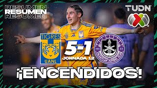 HIGHLIGHTS  Tigres 51 Mazatlán  CL2024  Liga Mx J12  TUDN [upl. by Hillinck568]