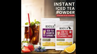 Bevzilla Iced Tea Review  icedtea instanttea [upl. by Eniamahs]