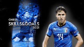 Federico Chiesa  The Italian WonderkidAmazing Dribbling Skills amp Goals2021HD [upl. by Romina]