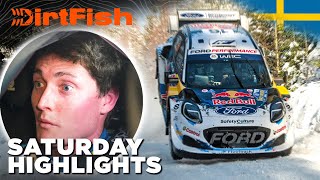 Final Stage DRAMA WRC Rally Sweden 2024 Saturday Highlights [upl. by Iasi]