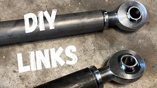 tips to building your control arm links for your 4 link [upl. by Neyuq970]