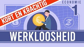 ECONOMIE KORT amp KRACHTIG WERKLOOSHEID [upl. by Suanne976]