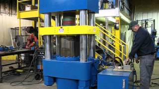 500 Ton TMP Hydraulic Press by Icon Industries Inc 2301 [upl. by Yesllek]