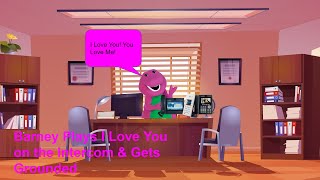 Barney Plays I Love You on the Intercom amp Gets Grounded [upl. by Esra]