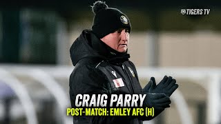 POSTMATCH  Manager Craig Parry hails side after 100 win over Emley AFC [upl. by Gonta]