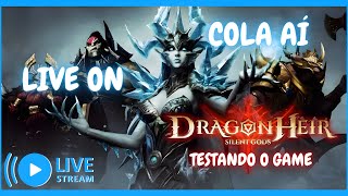 LIVE TESTANDO O JOGO Dragonheir Silent Gods [upl. by Feenah]