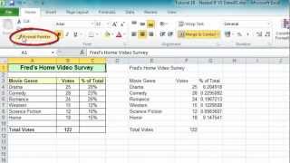 Excel Tip 006  Format Painter for Ranges amp Worksheets  Microsoft Excel 2010 2007 2013 2003 [upl. by Alletneuq344]