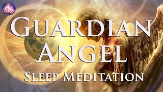 Guardian Angel Sleep Meditation To Receive Healing Protection amp Guidance 432 Hz Binaural Beats [upl. by Aeli]