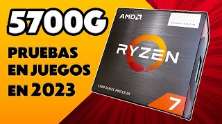 AMD Ryzen 7 5700G ¿El mejor APU en 2023 [upl. by Ydnerb]