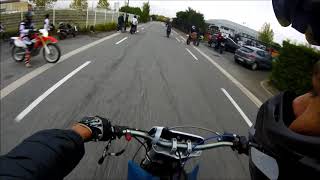 Sherco HRD 86 Top Alu Rassemblement Albi Wheel Run [upl. by Ellyn923]