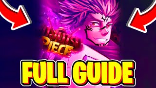 JUJUTSU PIECE GUIDE CODES FRUIT LOCATIONS HAKI FREE SPINS amp MORE Roblox [upl. by Nisse]