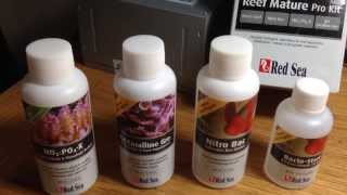 Red Sea Reef Mature Pro Kit and Salifert Phosphate Kit [upl. by Banyaz]