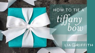 How to Tie a Tiffany Bow [upl. by Odnamla]