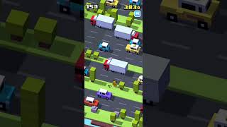 crossy road crazy gameplay [upl. by Farlay395]