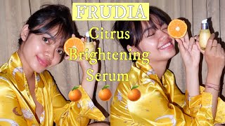 Review Zuzur Frudia Brightening Serum  IntanPermata [upl. by Orvah]