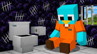 I Survived 100 Days in Minecraft PRISON [upl. by Larred]