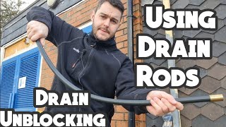 How To Unblock A Drain Using Drain Rods [upl. by Lednam]