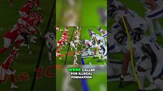 Ravens vs Chiefs The Controversial Illegal Formation Calls [upl. by Akinyt]