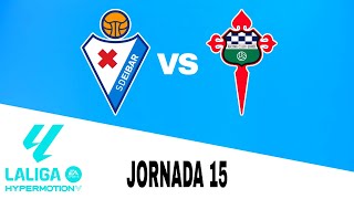 Eibar 20 Racing Ferrol en vivo La Liga Hypermotion Jornada 15 [upl. by Melise641]