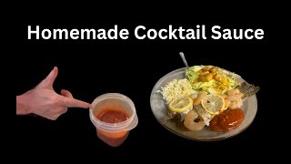 How to make cocktail sauce [upl. by Irok]