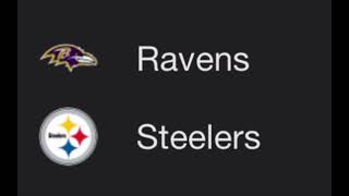 Ravens vs Steelers Winning Prediction [upl. by Baxy]