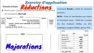 exercice dapplication 8 la facturation réductions et majorations [upl. by Terpstra]