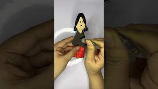 Wooden spoon doll for kids kidscraft kidsvideo schoolcraftideas doll [upl. by Davidoff335]