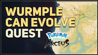 Wurmple Can Evolve Pokemon Legends Arceus [upl. by Ran]