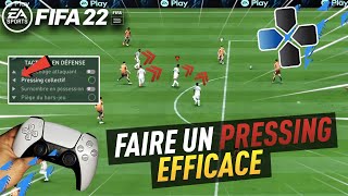 TUTO FIFA 22  FAIRE UN PRESSING EFFICACE 3 astuces incroyables [upl. by Netniuq646]