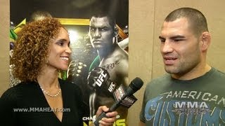 UFC 155 Cain Velasquez on Fighting Lighter  Faster In JDS Rematch Facing Keyboard Warriors [upl. by Letsyrk]