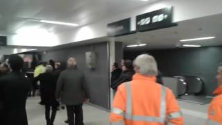 Inaugurazione fermata Stesicoro  metro di Catania [upl. by Tally]