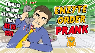 Enzyte Order Prank Call  OwnagePranks [upl. by Race665]