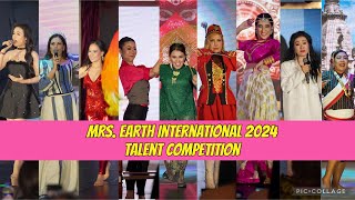 Mrs Earth International 2024 Talent Competition [upl. by Nahsin240]