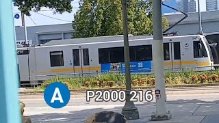 Rehabbed 1996 LA Metro Rail Siemens P2000 216 [upl. by Chandos]