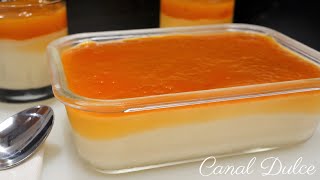 POSTRE CREMOSO SIN HUEVO SIN HORNO Y LISTO EN 3 MINUTOS FÁCIL Y ECONÓMICO [upl. by Eitirahc618]