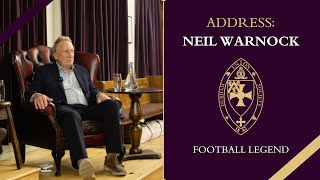 Football Legend Neil Warnock  Full address and QampA  Durham Union [upl. by Onateag351]