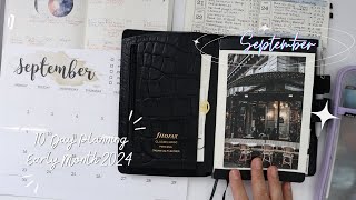 Monthly Setup  September Bullet Journal  Leuchtturm 1917 Planner  10Day Planning [upl. by Assennej593]