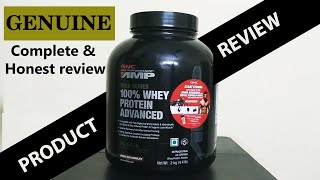 GNC 100 WHEY PROTEIN ADVANCED Product Review [upl. by Cris]