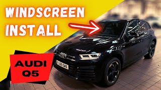 How To Install a Windscreen  AUDI Q5 [upl. by Bliss994]