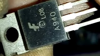 A940 PNP transistor [upl. by Norrat916]