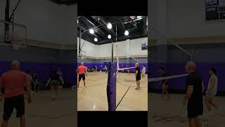 POV  setter spike volleyball shortsfeed raybanmeta [upl. by Treblih]