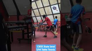 CBSE state level Table Tennis Tournament  Nehru stadium  srdk vivekananda tabletennis reels boy [upl. by Neliac]