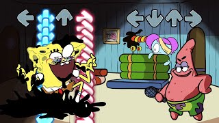 FNF X Pibby Vs SpongeBob vs Patrick  Spongebob animated  Concept Come Learn With Pibby [upl. by Ariat751]