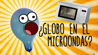 Cómo inflar un globo con un microondas [upl. by Lisbeth]