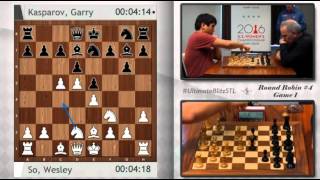 Wesley So x Kasparov  Game 10  Partida completa [upl. by Houser]